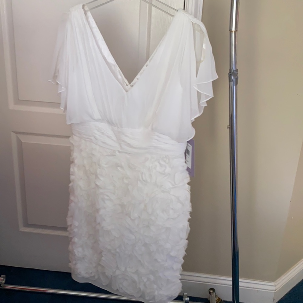 NWT JS Collections White Truffle Dress